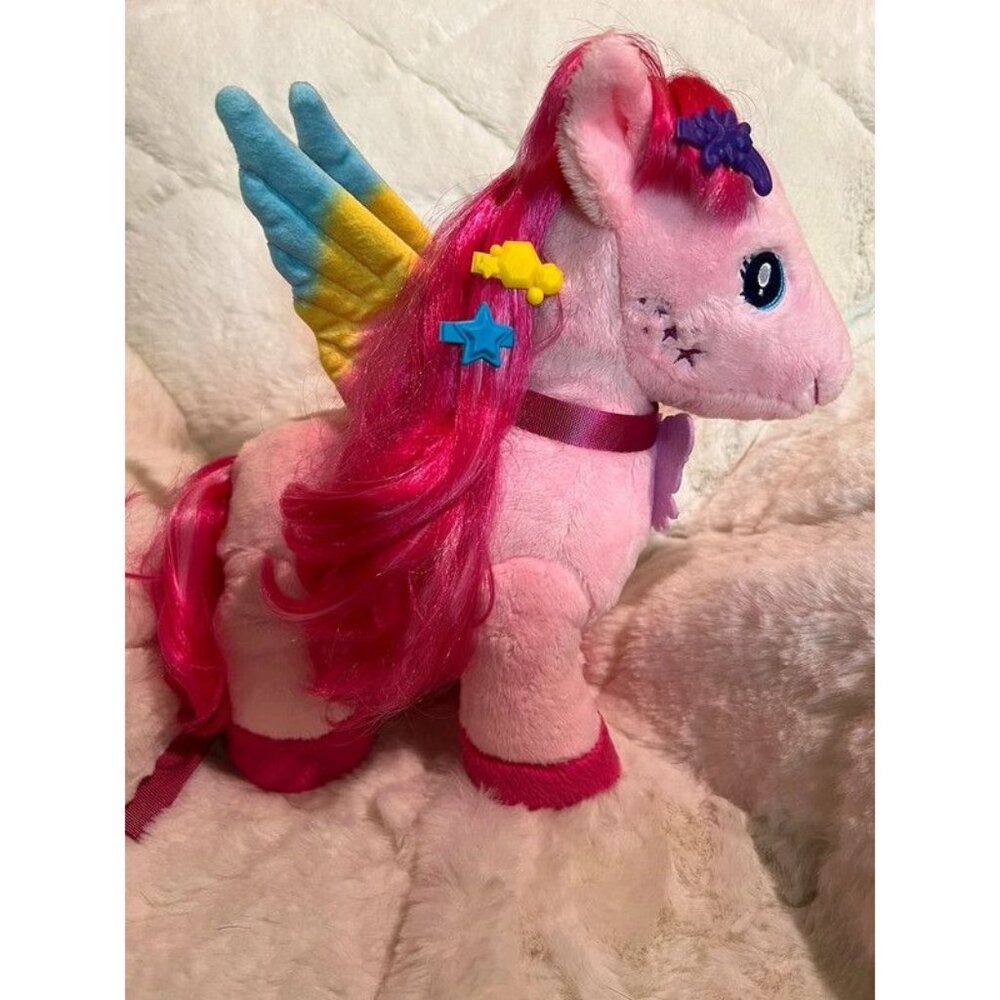 Barbie A Touch of Magic Stuffed Animals, Walk & Flutter Pegasus Plush ✨BOGO